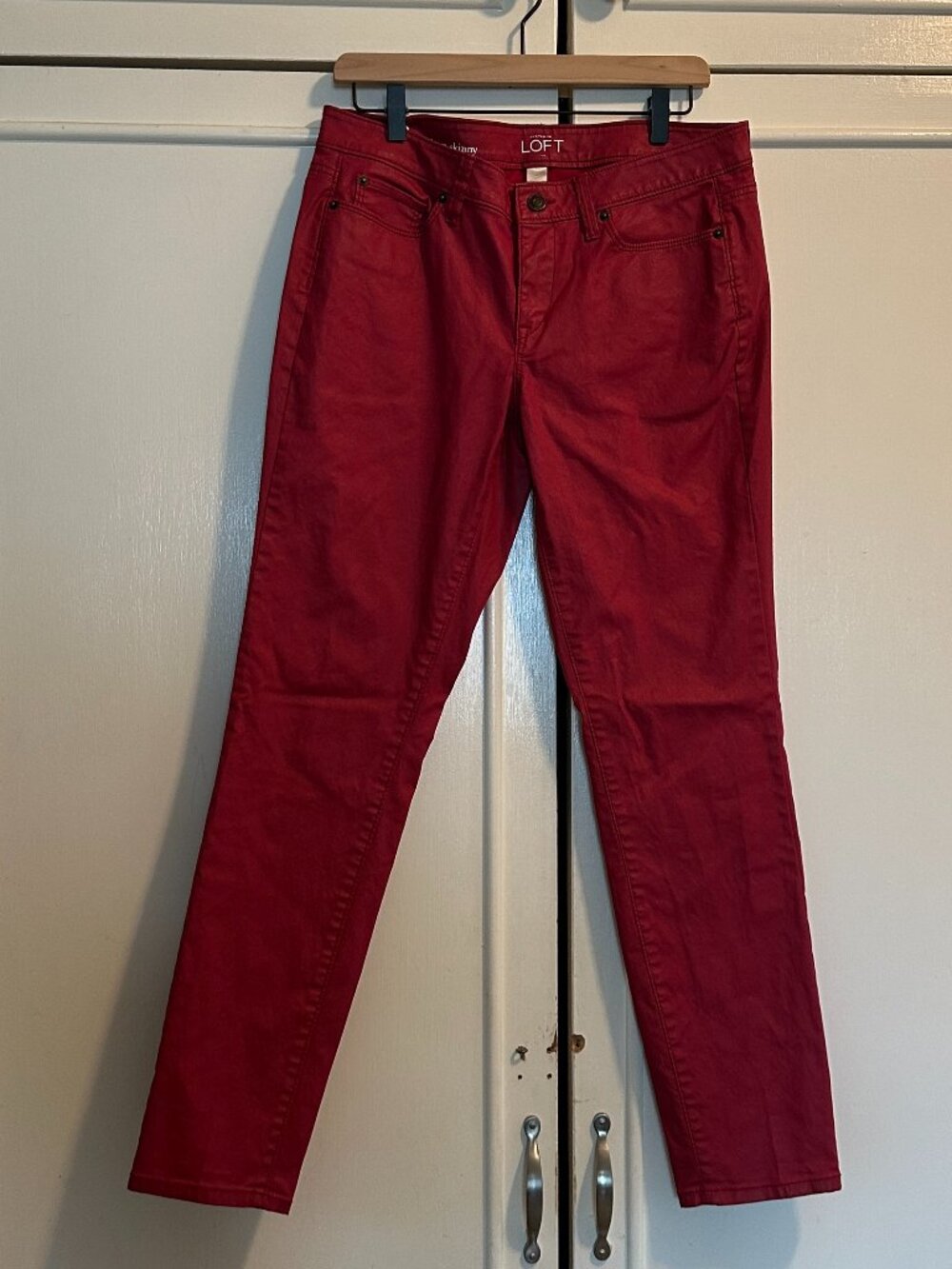 LOFT Faux Leather Pants